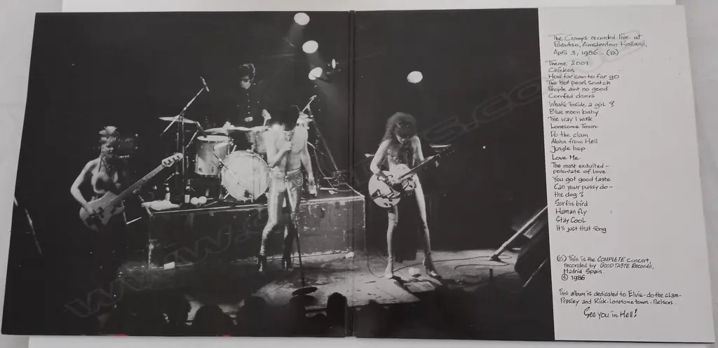 The Cramps, These Pussies Can Do The Dog (Double album) Image 1++